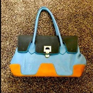 Real leather handbag designer ElCuero handmade brand new never used